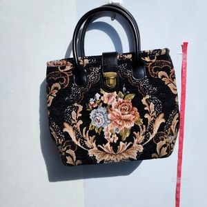 M.C.W. Vintage style carpet bag